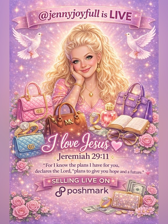 Handbags - LIKE THIS,  to be notified when I go live.